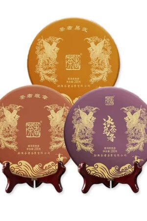 2021 Phoenix Ripe Pu Erh Tea Collection: Ban Zhang, Yiwu, Bingdao