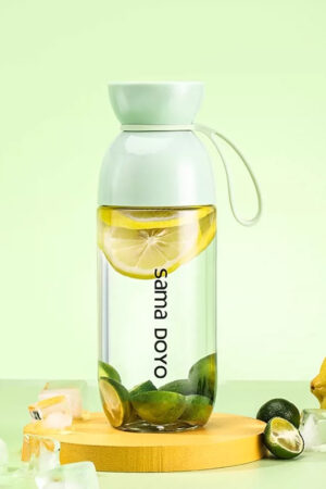 Tritan Water Bottle, Cold Brew Tea/Fruit Infuser, Mint Green 530ml