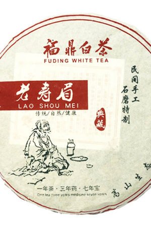 2010 Fuding Shou Mei White Tea Cake