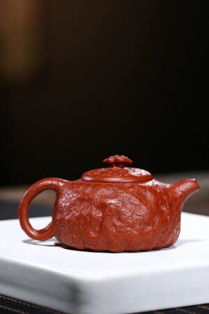 ‘Gong Chun’ Yixing Teapot, Small Da Hong Pao Clay Teapot 150ml