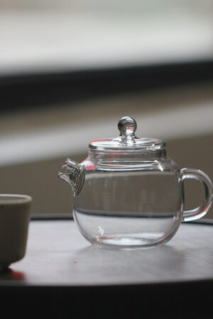 Small Glass Gongfu Tea Pot - Mini Kung Fu Tea Pot 150ml