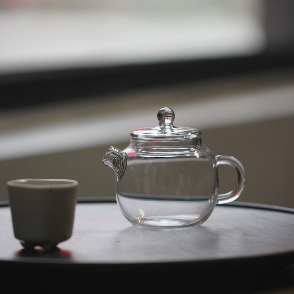 Small Glass Gongfu Tea Pot - Mini Kung Fu Tea Pot 150ml