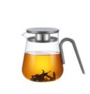 Tea Infuser Jug - Pitcher with Aluminium Lid & ABS Silver Handle 600ml