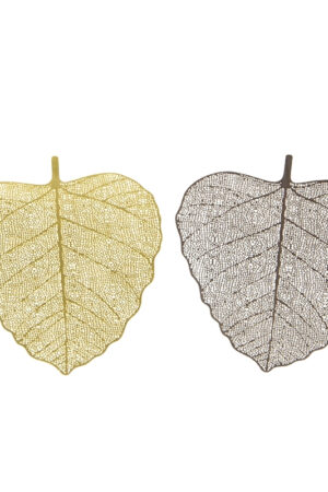 FREE GIFT for orders over 50 USD/EUR: Leaf Shaped Tea Strainer, Stainless Steel, Gold/Silver Colour